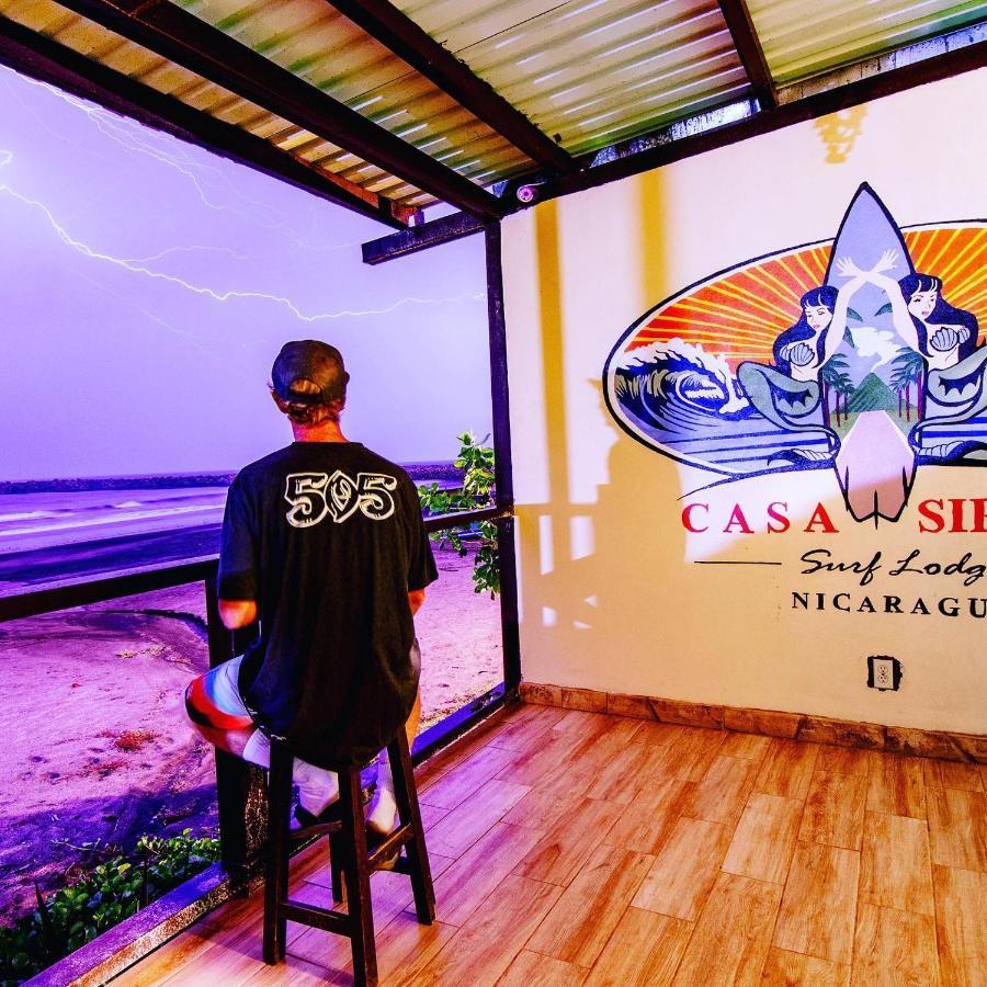 Sirena Surf Lodge Miramar Nicaragua Ngoại thất bức ảnh