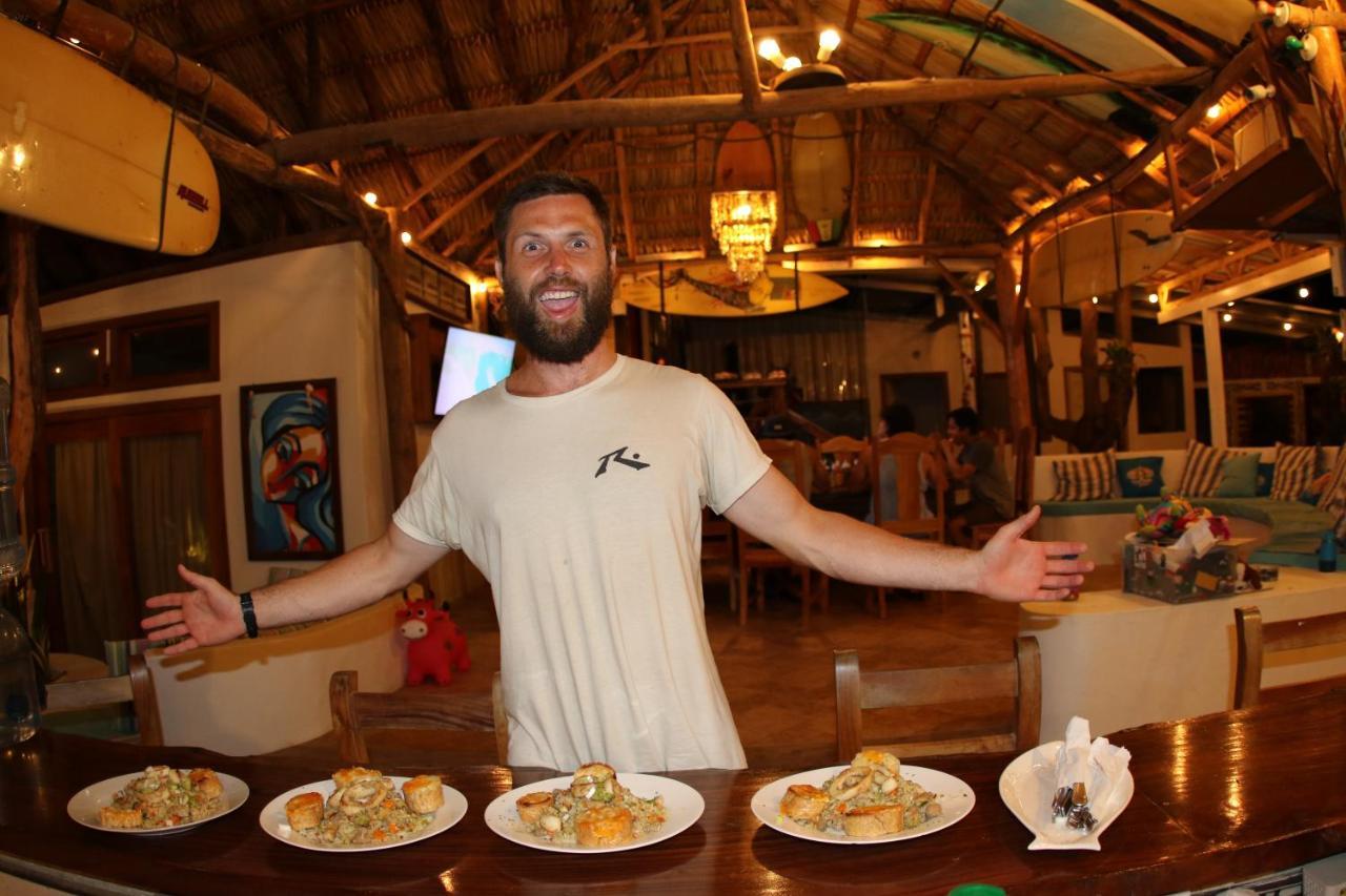 Sirena Surf Lodge Miramar Nicaragua Ngoại thất bức ảnh