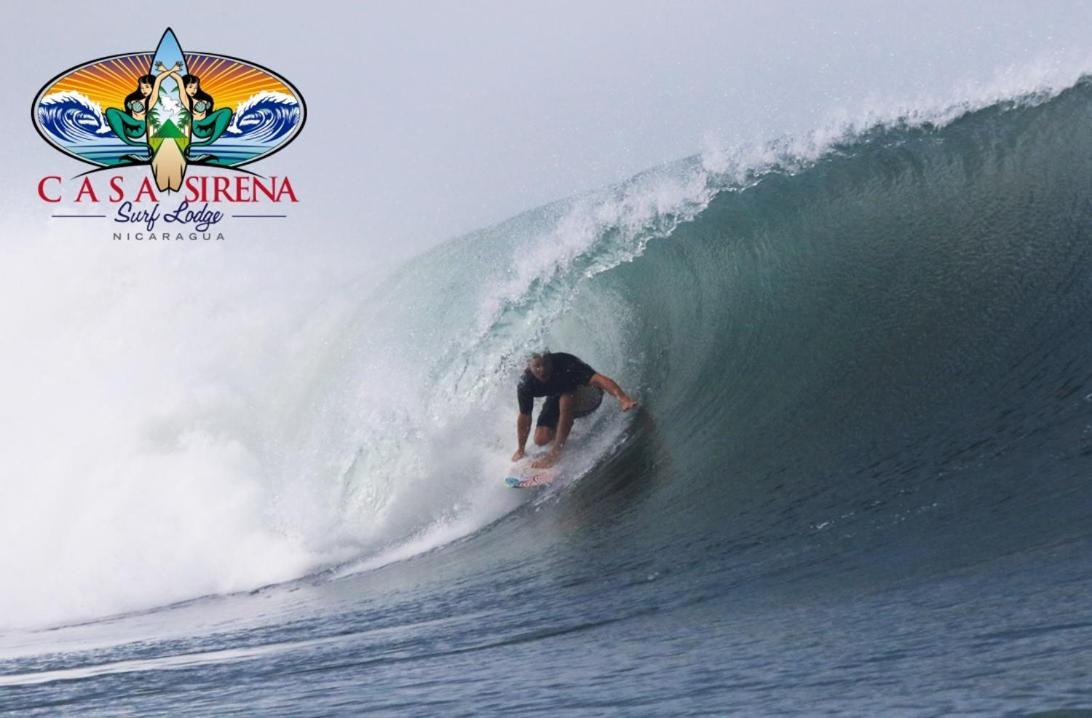 Sirena Surf Lodge Miramar Nicaragua Ngoại thất bức ảnh